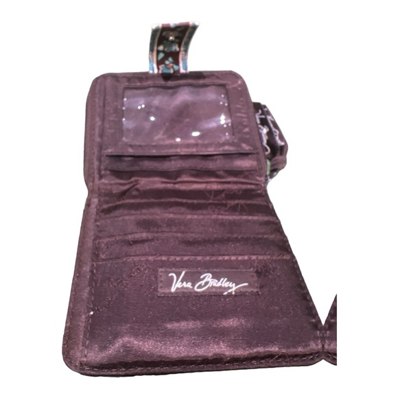 Vera Bradley Paisley Wallet. - Picture 4 of 7